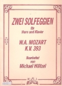 2 Solfeggien KV393 f�r Horn und Klavier