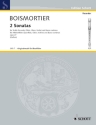 2 Sonatas f�r Alt-Blockfl�te (Oboe, Violine, Fl�te) und Basso continuo Partitur und Stimmen