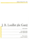 2 Sonaten c-Moll op.2,5 und g-Moll op.4,6 f�r Altblockfl�te und Bc Partitur und 2 Stimmen