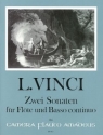 2 Sonaten D-Dur und G-Dur f�r Fl�te und Klavier