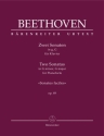 2 Sonaten op.49 f�r Klavier