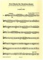 2 St�cke f�r Streichorchester Viola