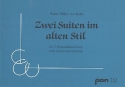 2 Suiten im alten Stil f�r 3 Sopranblockfl�ten Partitur