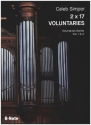 2 x 17 Voluntaries vol.1/2 f�r Orgel