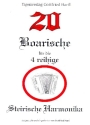 20 Boarische f�r 4-reihige Steirische Harmonika in Griffschrift