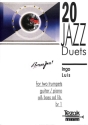 20 Jazz Duets for 2 trumpets (guitar/piano, bass ad lib.) score