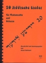 20 jiddische Lieder f�r Violoncello und Gitarre