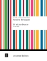 21 leichte Duette f�r 2 Fl�ten