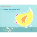 22 chanons enfantines pour 2-3 violoncelle(s) et piano partition et parties