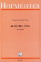 22 leichte Duos f�r 2 Oboen