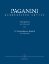 24 Capricci op.1  und  24 Contradanze inglesi f�r Violine
