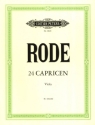 24 Capricen f�r Viola