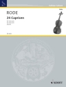 24 Capricen in Et�denform in den 24 Tonarten f�r Viola