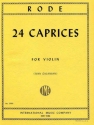24 Caprices for violin