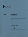 24 Caprices f�r Violine