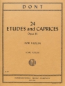 24 Etudes and Caprices op.35 for violin