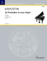 24 Jazz Preludes op.53 f�r Klavier