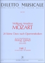 24 kleine Duos nach Opernmelodien Band 2 f�r 2 Violoncelli 2 Spielpartituren