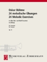 24 melodische �bungen op.20 in allen Dur- und Moll-Tonarten f�r Trompete in B oder A
