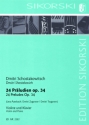 24 Pr�ludien op.34 f�r Violine und Klavier