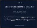 24 Pr�ludes et Fugues (Le Clavier bien temp�r�, Livre I)  Faksimile et commentaire fr/pol)
