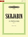 24 pr�ludes op.11 f�r Klavier