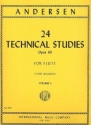24 technical Studies op.63 for flute