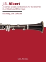 24 varied Scales and Exercises for clarinet