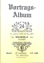 24 Vortragsst�cke Band 1 f�r Violoncello und Klavier leicht spielbar
