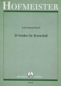 25 Et�den f�r KONTRABASS