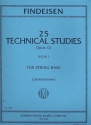 25 Technical Studies op.14 Vol.1 for double bass