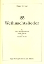 25 Weihnachtslieder f�r Oboe und Englischhorn Spielpartitur