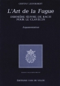 L'Art de la Fugue dernire oeuvre de Bach pour le clavecin argumentation