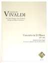 Concerto d minor RV540 for viola d'amore, lute (guitar), strings and bc score and 5 parts