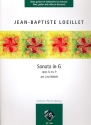 Sonata in G op.4,9 pour flte, guitare et violoncelle (basson) partition et parties