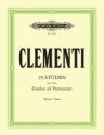 29 Et�den aus Gradus ad Parnassum f�r Klavier