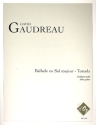 ballade en sol majeur   et   Tonada pour guitare