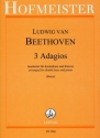 3 Adagios f�r Kontrabass und Klavier