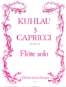 3 Capricci aus op.10 f�r Fl�te