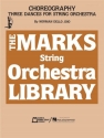 3 Dances for string orchestra score and parts