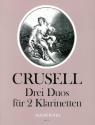 3 Duos op.6 f�r 2 Klarinetten Stimmen