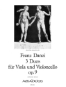 3 Duos op.9 Band 2 f�r Viola und Violoncello Stimmen
