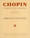 3 easy Nocturnes for piano