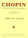 3 easy Waltzes for piano