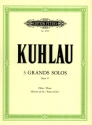 3 grands solos op.57 f�r Fl�te (Klavier ad lib.)