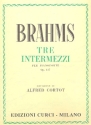 3 Intermezzi op.117 per pianoforte