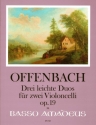 3 leichte Duos op.19 f�r 2 Violoncelli Stimmen