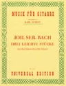 3 leichte St�cke aus den Solowerken f�r Gitarre