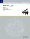 3 Lieder op. 22 f�r hohe Singstimme und Klavier
