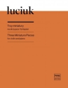 3 Miniature Pieces for violin and piano